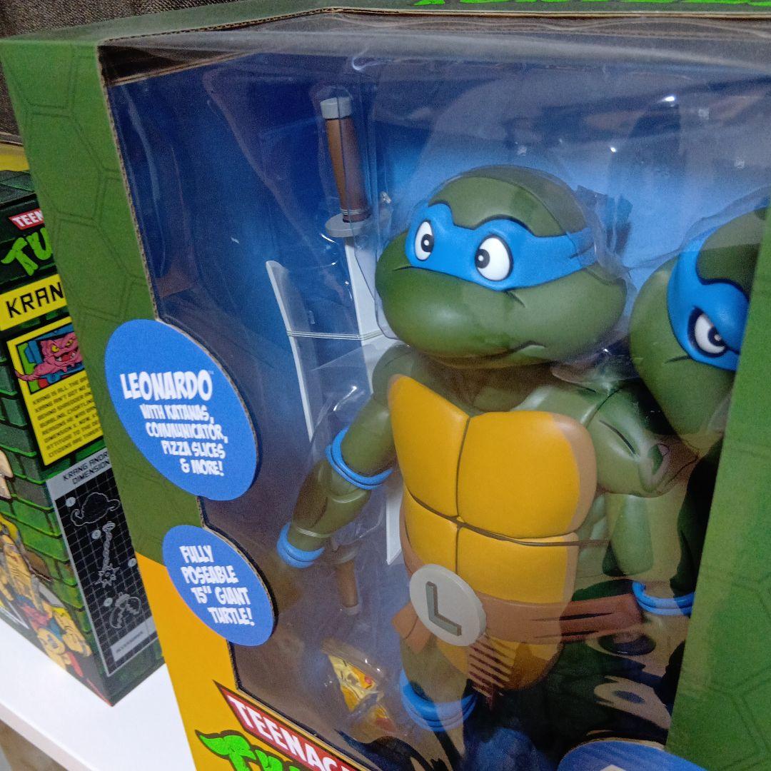 ネカ　ミュータントタートルズ　レオナルド　ジャイアントサイズ　TMNT NECA