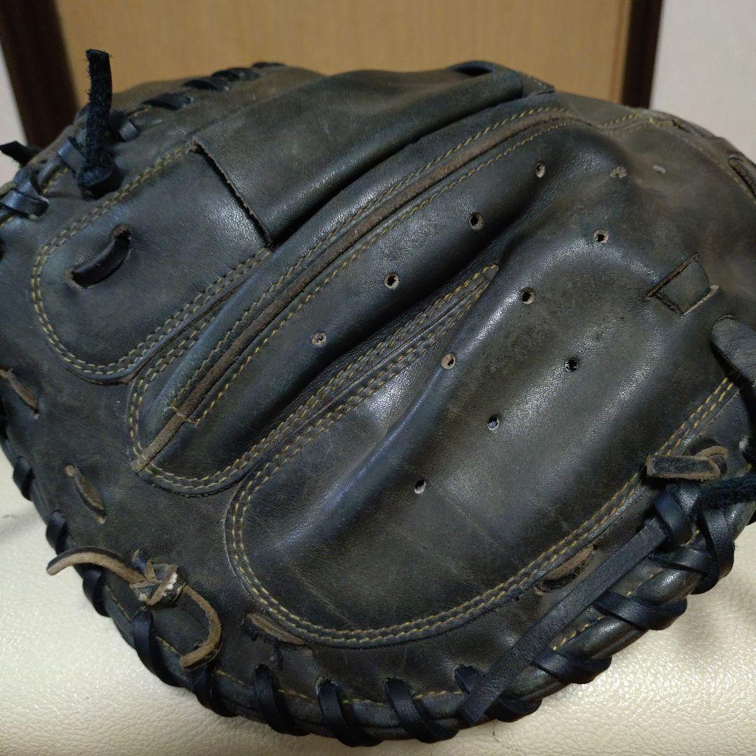 ミズノプロ　一般軟式用キャッチャーミット　レース交換