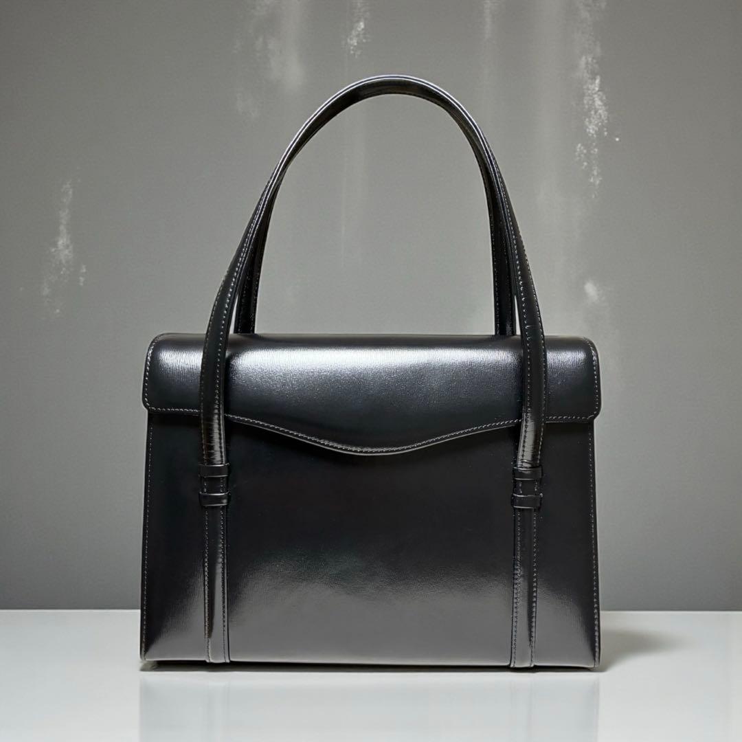 濱野 高級フォーマル ハンドバッグ BLK