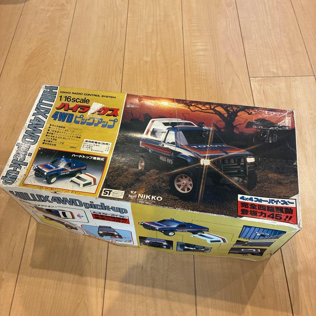 ニッコー　ハイラックス　4WDピックアップ　1/16 ラジコン　動作品