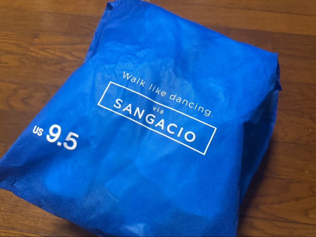 SANGACIO ホワイト/ブラック スニーカー