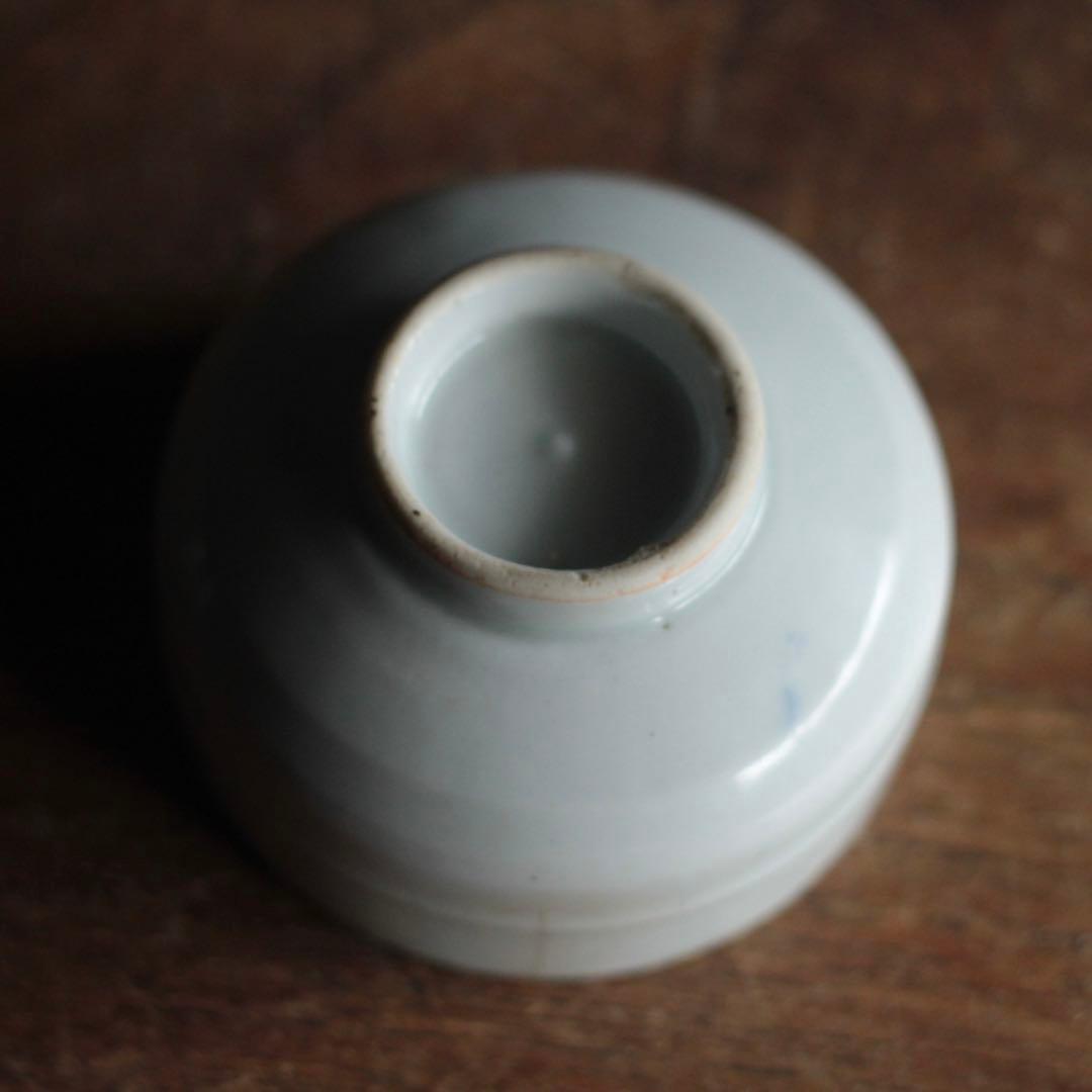 古伊万里 胴紐 半筒 盃 ぐい呑み 古美術 古道具 アンティーク 古伊万里