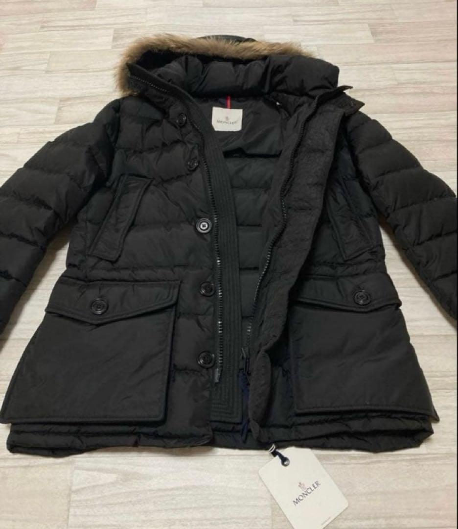 【新品本物】サイズ2モンクレール クルーニー ブラック ダウンD717