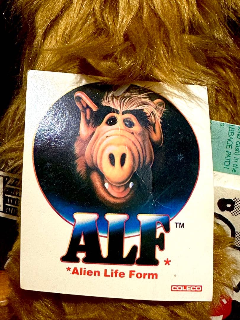 [超希少] ALF アルフ 1986年製 タグ&箱付き ぬいぐるみ ヴィンテージ