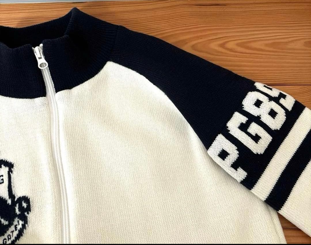 PEARLY GATES パーリーゲイツ ニットフルジップパーカー　0