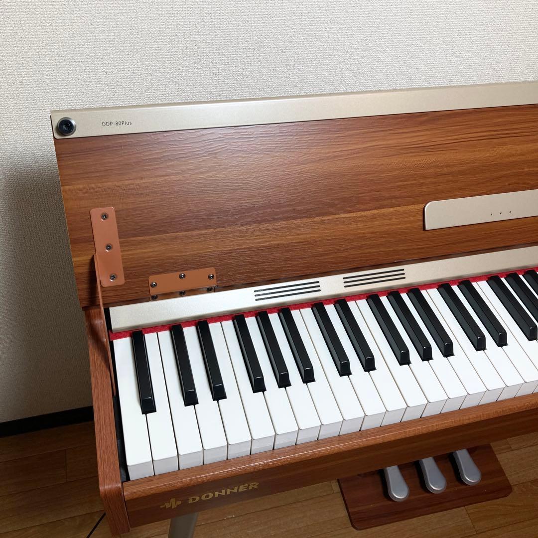 極美品 DONNER ドナー 電子ピアノ DDP-80PLUS