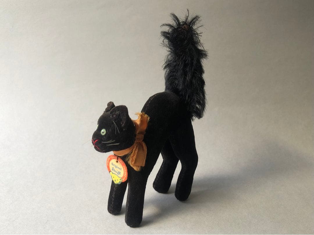 Steiff 　猫のトムキャット　最小　タグあり