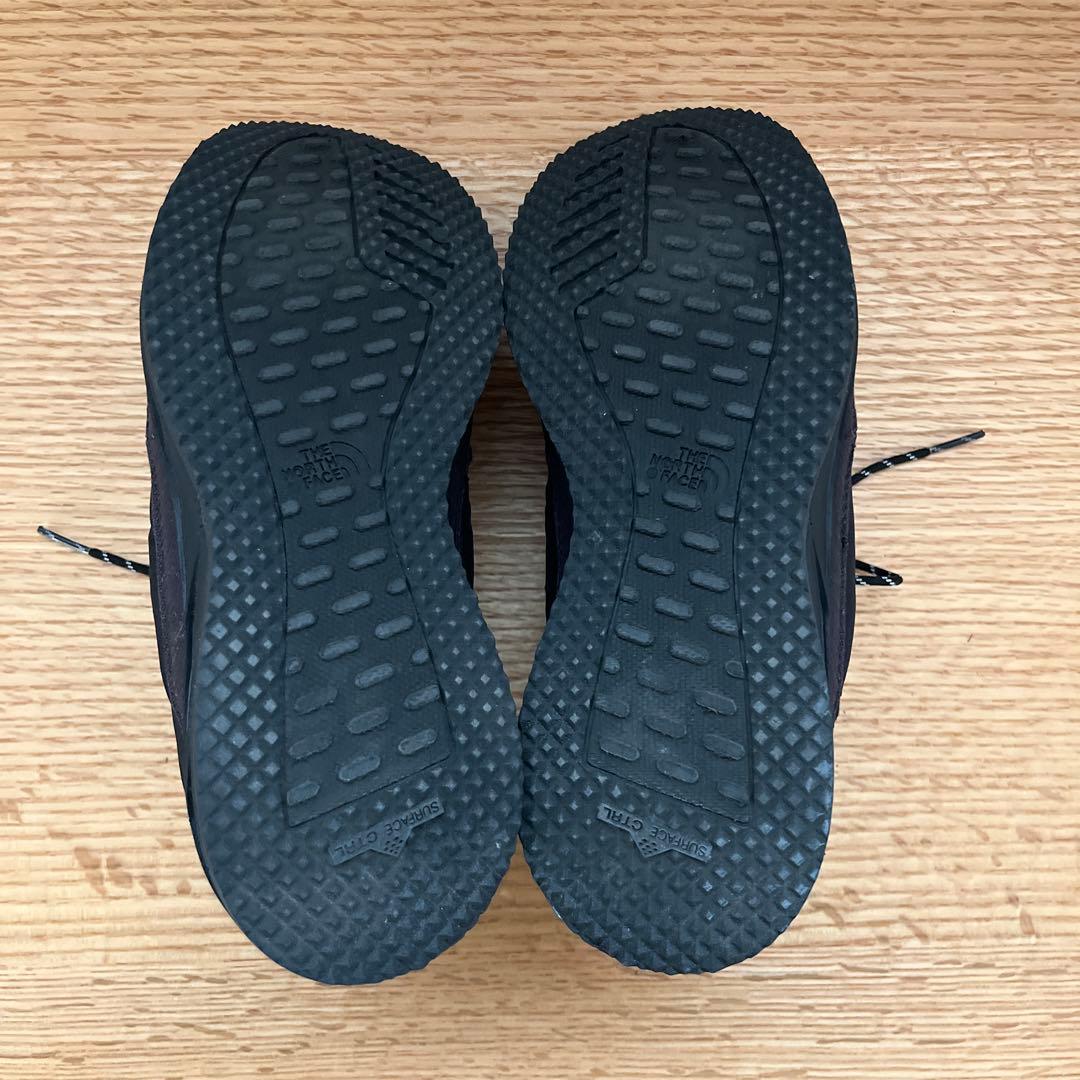 未使用級★ 25cm ノース・フェイス ヌプシ チャッカ ブーツ　ブラック