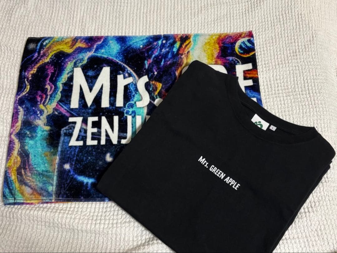 Mrs. GREEN APPLE ゼンジン未到とヴェルトラウム Tシャツ タオル