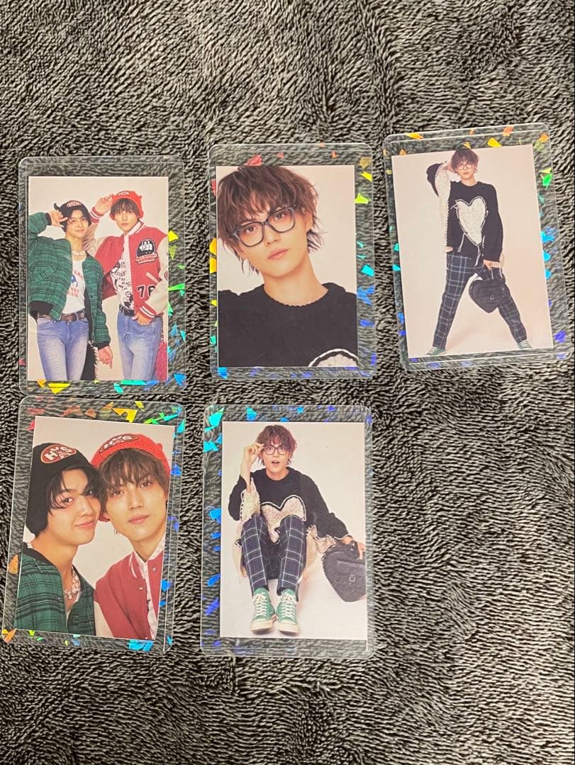 GIANNA+ Plus 簡秀吉 藤本洸大 両面 特典トレカ