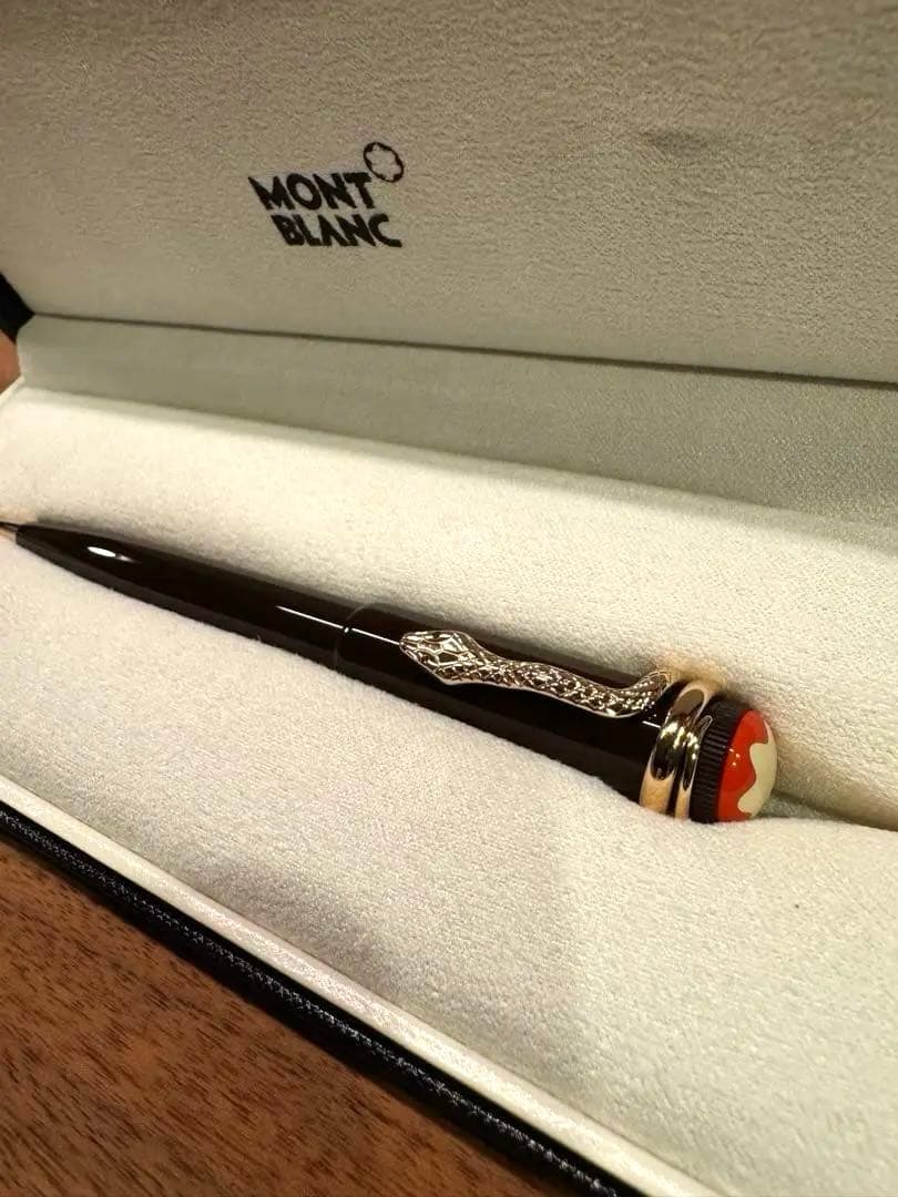 【モンブラン】ヘリテイジ コレクション ルージュ&ノワール ボールペン 茶