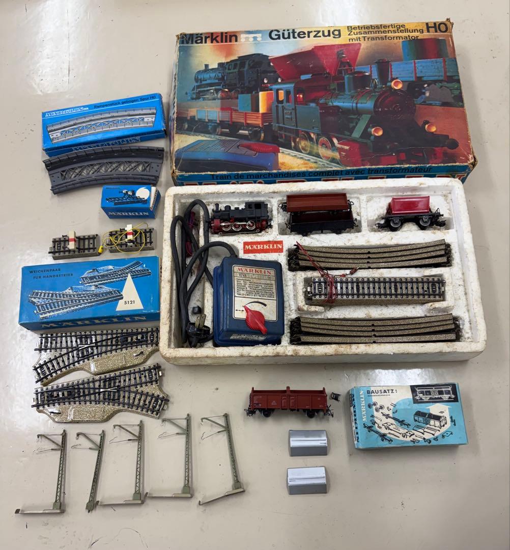 当時物 MARKLIN メルクリン HOセット 蒸気機関車 3029 5121