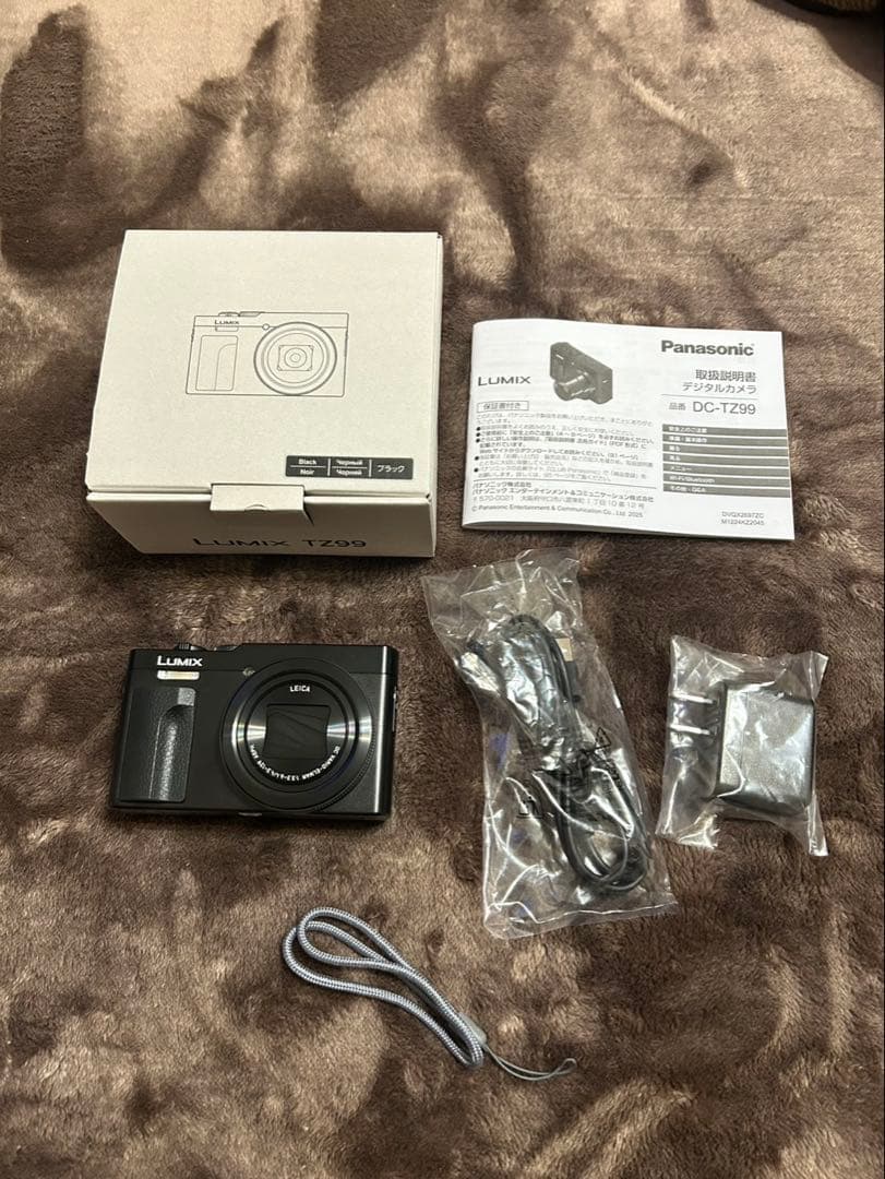 Panasonic DC-TZ99 デジタルカメラ ブラック