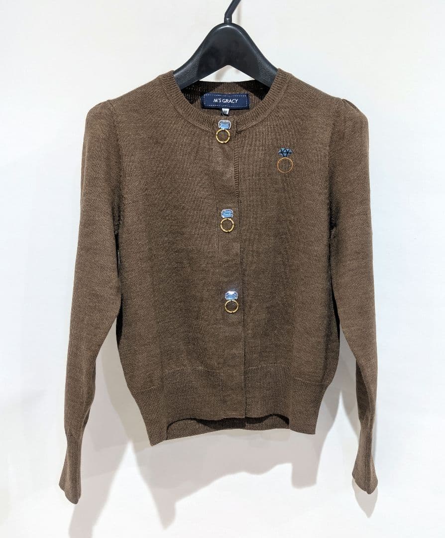M'S GRACY エムズグレイシー 指輪 リング デザイン カーディガン