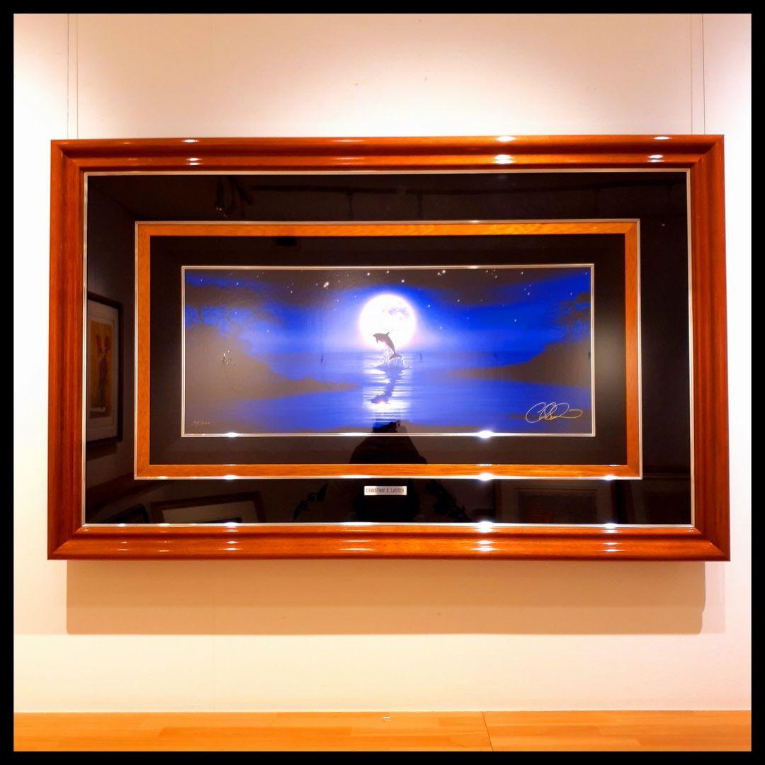 希少　ナンバー記載　93/300　クリスチャン・ラッセン作品　ミスティックライト