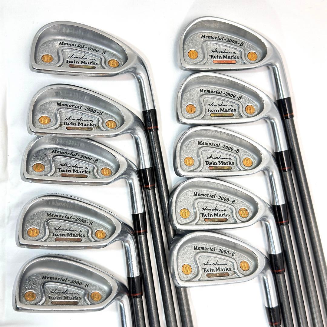 ホンマTwin Marks Memorial-2000-β アイアン10本セット