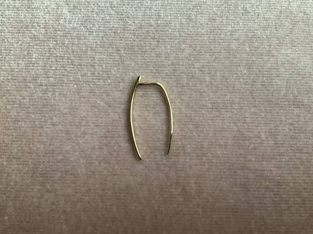 GABRIELA ARTIGAS/ PAVE INFINITE TUSKピアス