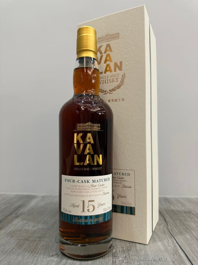 c*7様 カバラン 初の15年年数熟成 日本未発売 数量限定 2025 KAVA