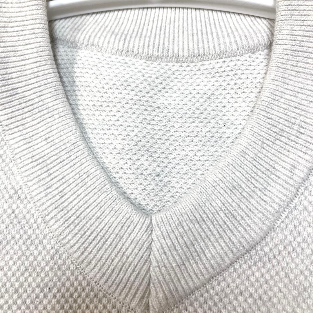 極美品　クレプスキュール　Moss Stitch V-Neck Pullover