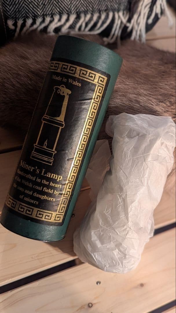 【新品】JD バーフォード マイナーズランプ Mサイズ【ニッケル＆ブラス】