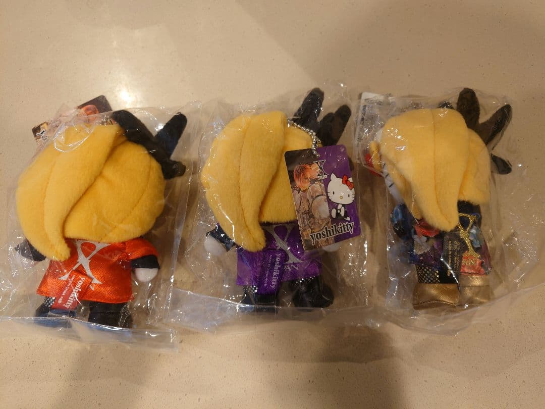 【貴重】XJAPAN Yoshikitty 初期 ぬいぐるみ 6体 セット