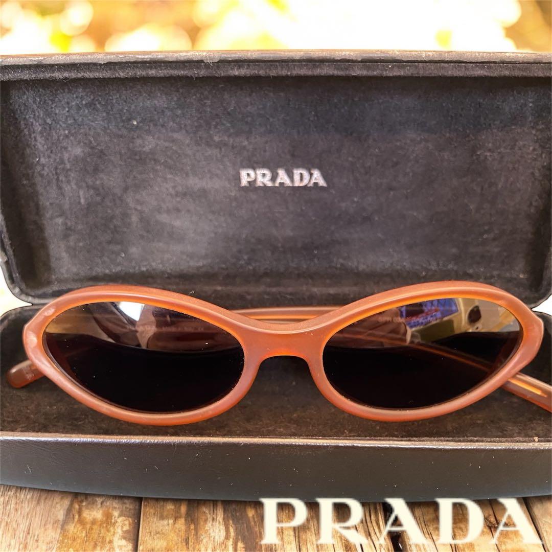 【美品】PRADA プラダ サングラス イタリア製 SPR03A おまけケース付