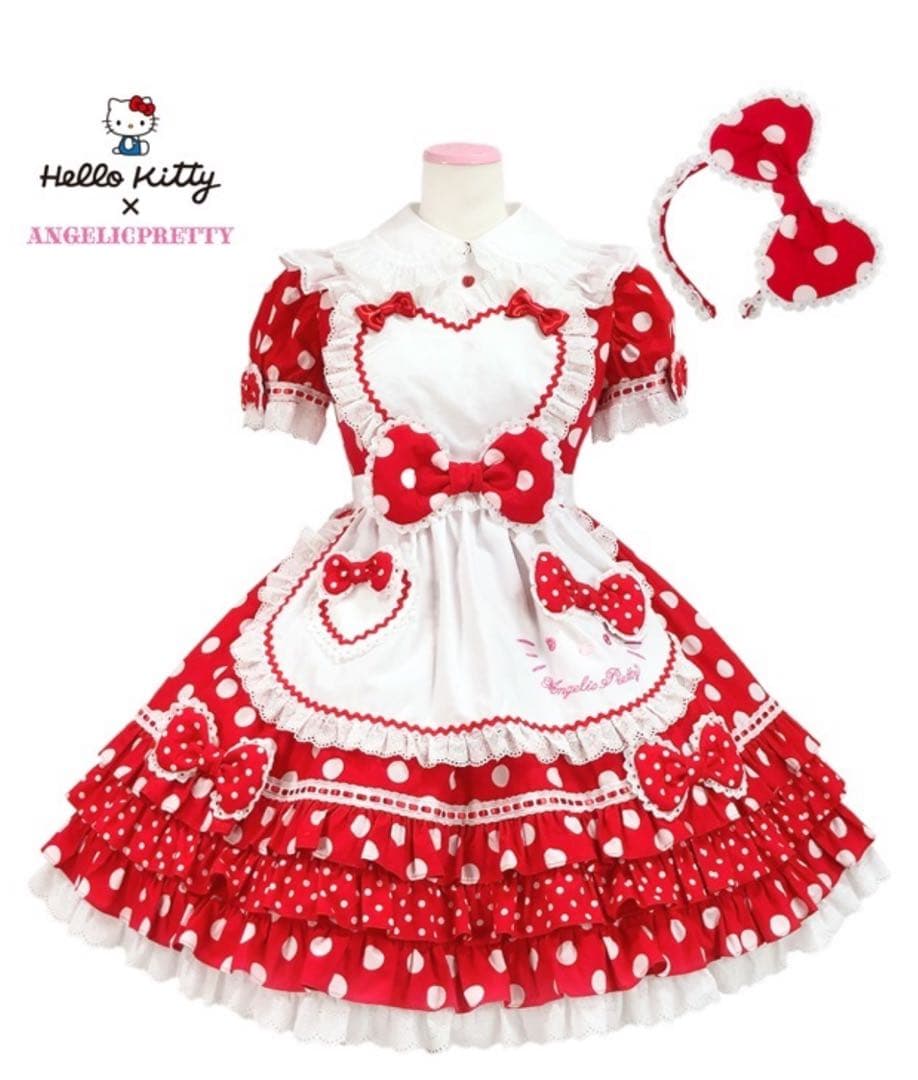 コスプレ衣装 Hello Kitty AngelicPretty KAWAII Kitty