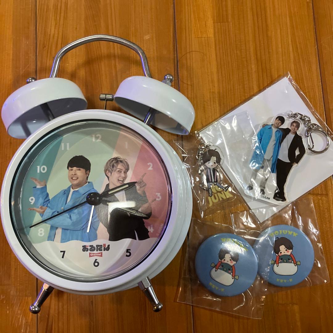 おるたな A賞アラーム時計とグッズセット