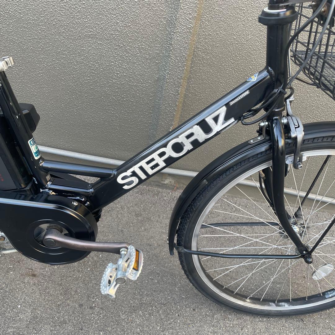 ブリヂストン電動アシスト自転車26インチ 12.3Ah ブラック