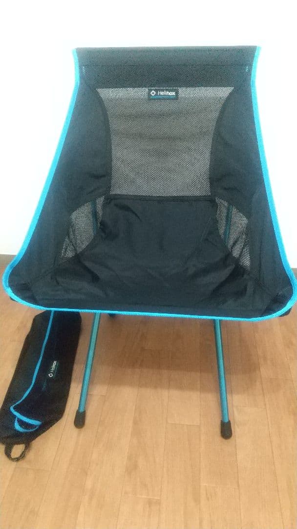 Helinox ヘリノックス キャンプチェア ブラック/ブルー