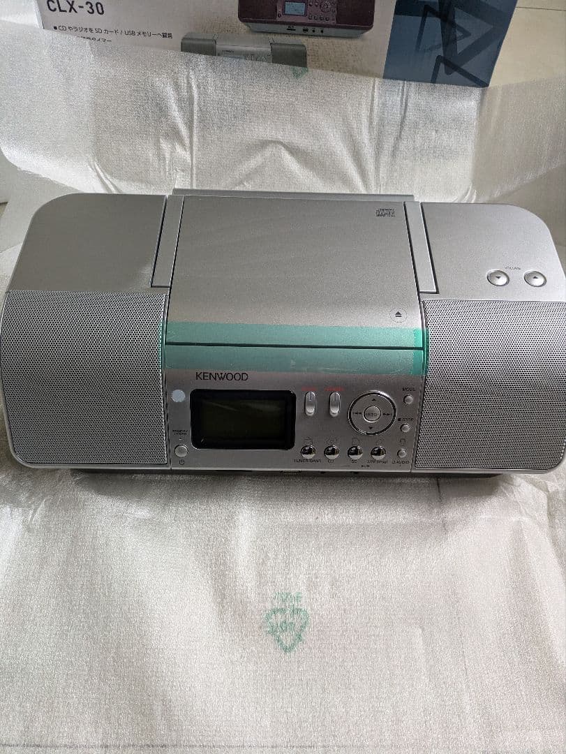 ラジオ・コンポ KENWOOD CLX-30 S(silver)