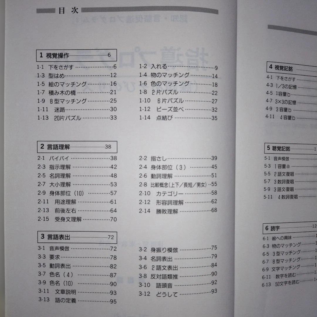 本『NCプログラム 認知・言語促進プログラム』コレール社