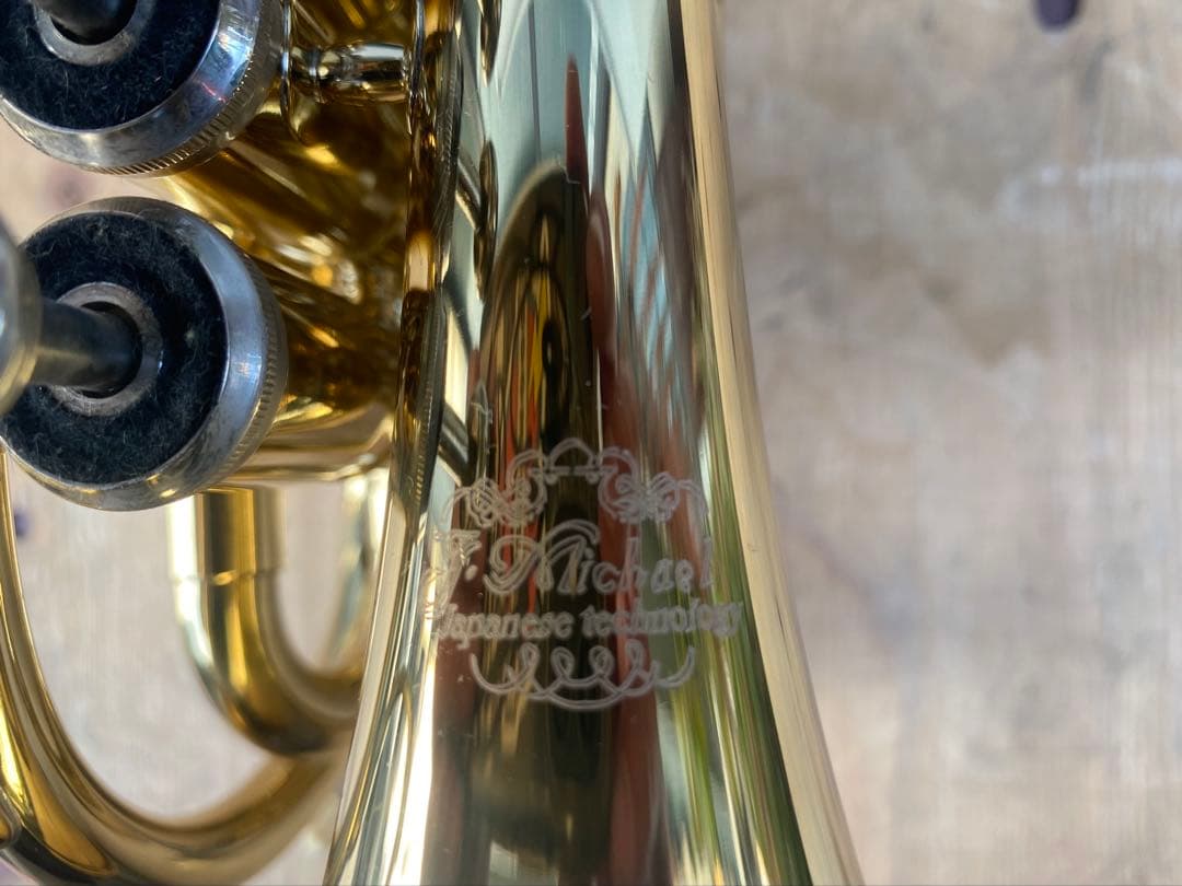 J Michael ミニトランペット　ハードケース　中古品