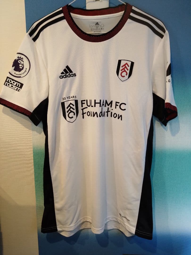 フラム　実使用ユニフォーム　証明書