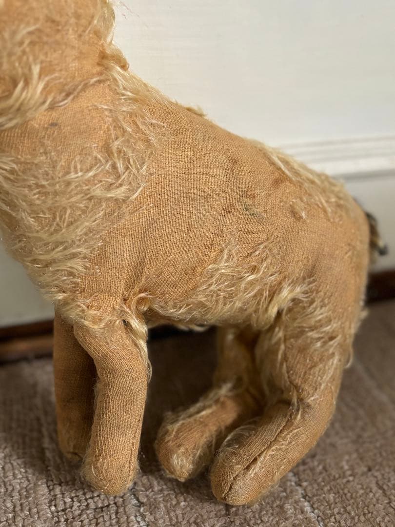 蚤の市　ビンテージ　犬のぬいぐるみ　アンティーク