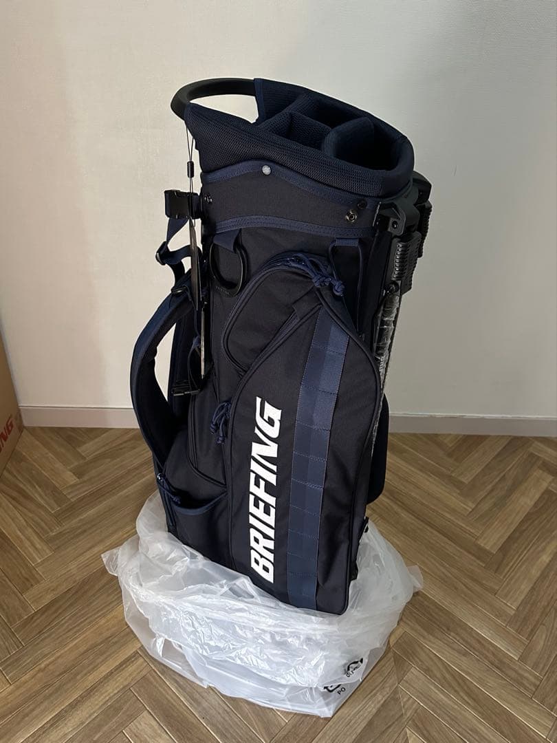 新品未使用 CR-4 #04 ネイビーBRIEFING キャディバッグNAVY