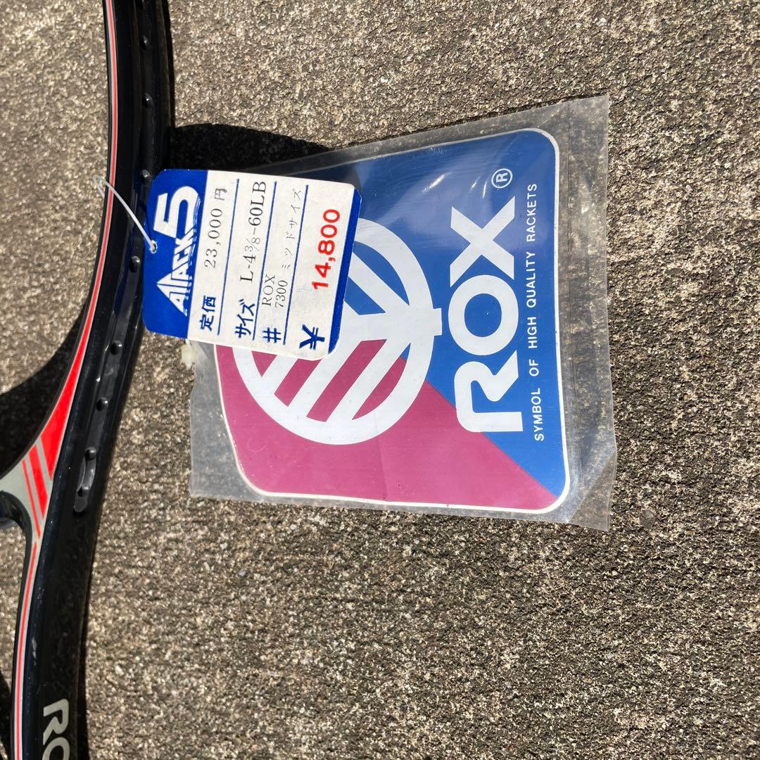 ROX テニスラケット 7300カバー付き
