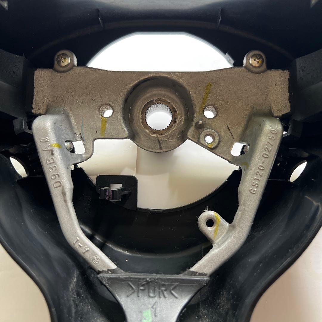 美品 本革 momo ステアリング モモステ