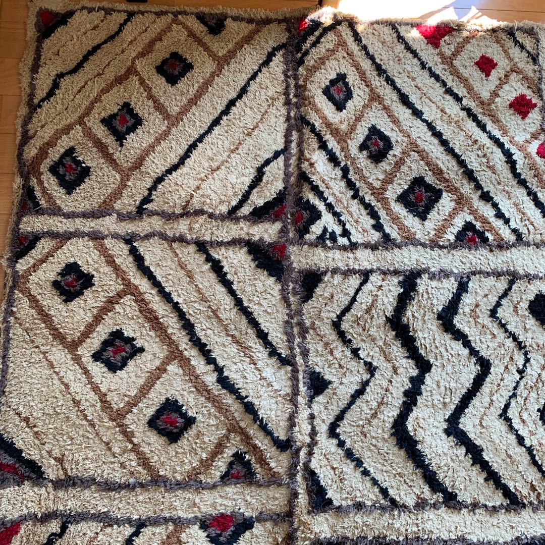 ★journal standard furniture★ 幾何学模様ラグ