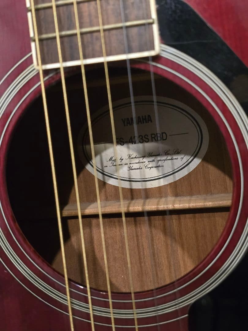 YAMAHA FS-423S RBD アコースティックギター