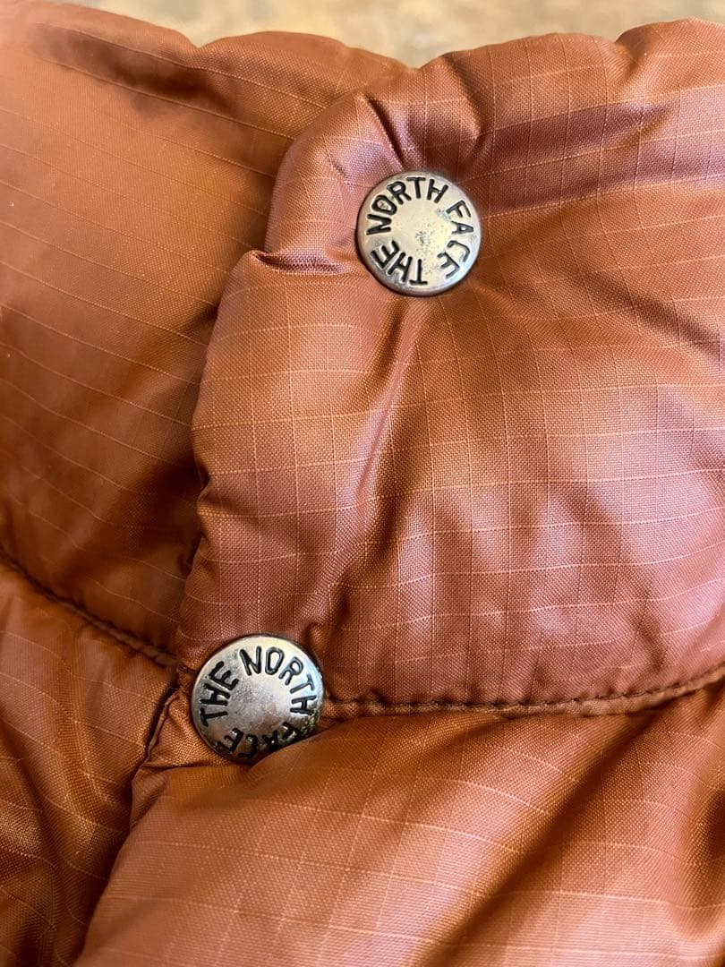 70〜80s THE NORTH FACE ノースフェイス 茶タグ ダウンベスト
