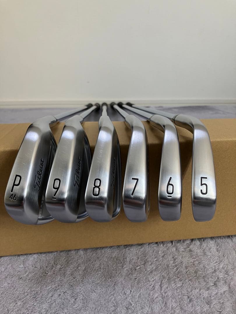 タイトリスト 2023 T100 アイアンモーダスTOUR120 6本　保証書有
