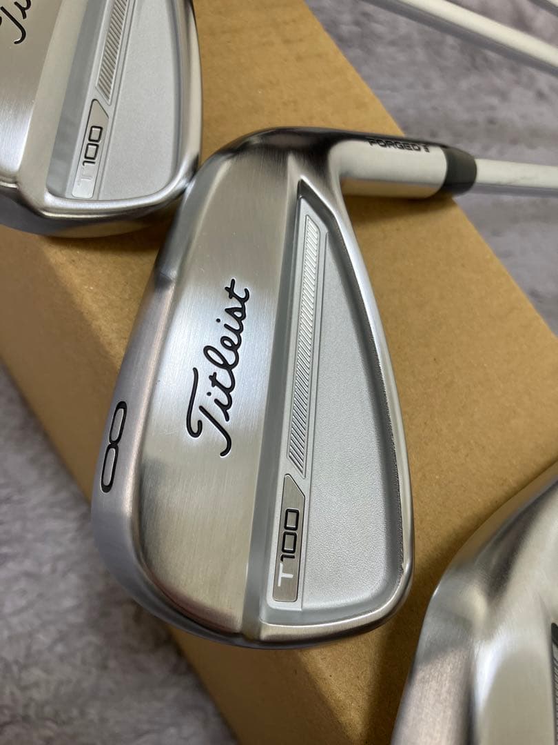 タイトリスト 2023 T100 アイアンモーダスTOUR120 6本　保証書有