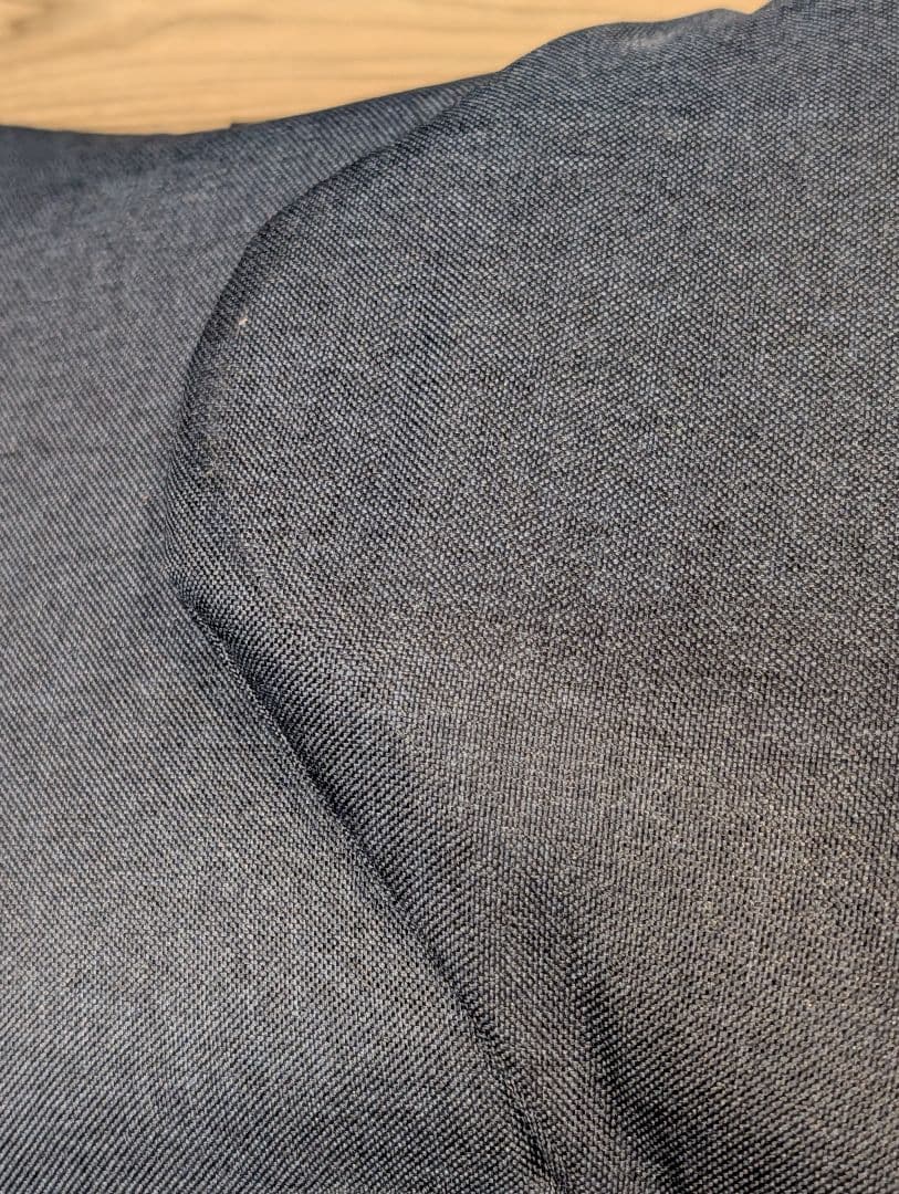 【美品】 &MEDICAL アンドメディカル ストレッチチェア 座椅子　ネイビー