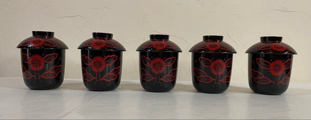 茶道具　懐石道具　箸洗い　木製本漆