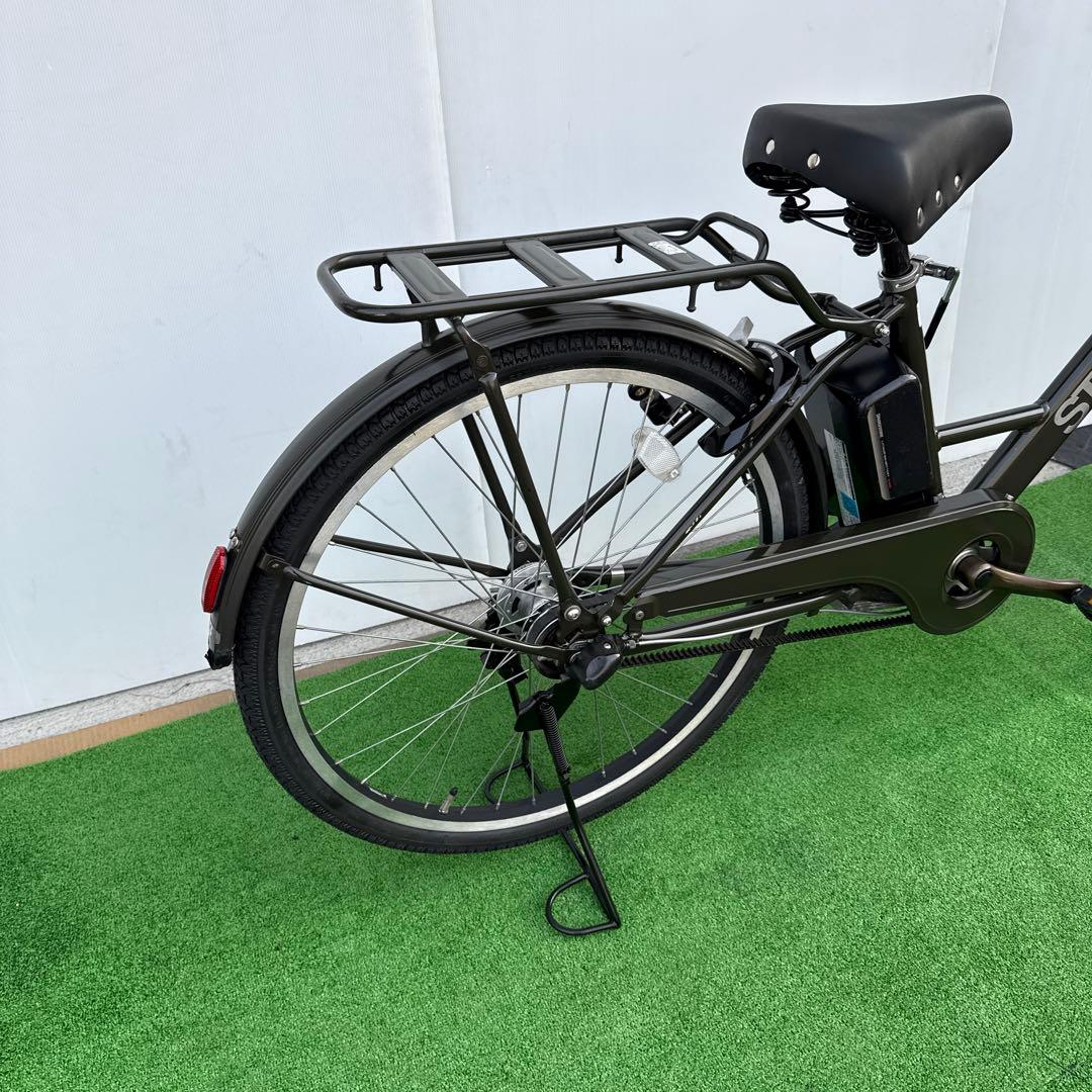 ブリヂストンSTEPCRUZアルベルト新型電動アシスト自転車26インチ グリーン