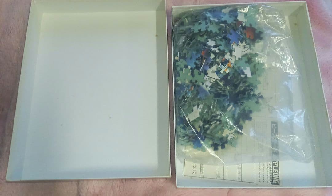 激レア☆光るジグソーパズル☆機動戦士ガンダム☆アウタースペース☆RX93彡500