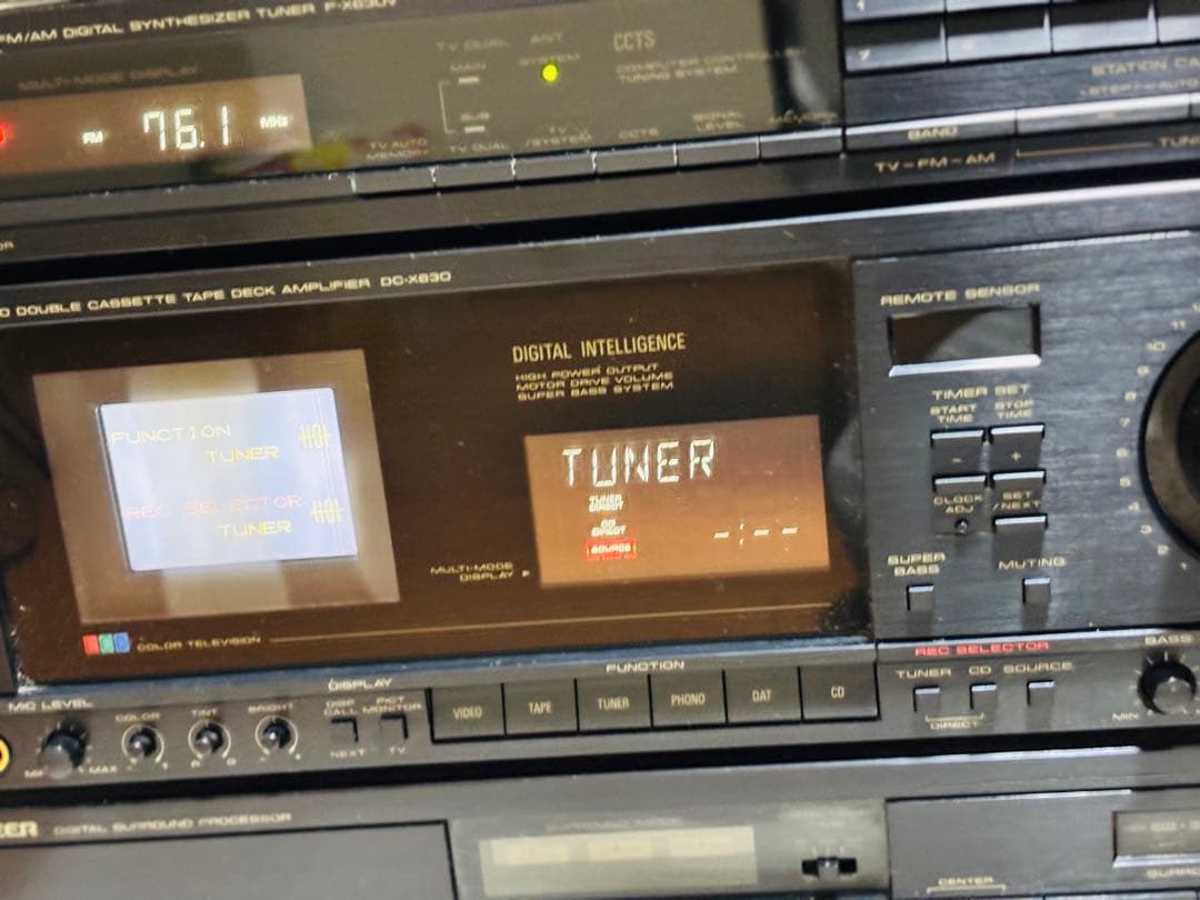 パイオニア　レトロなコンポ private CD.カセット.ラジオ.レコード