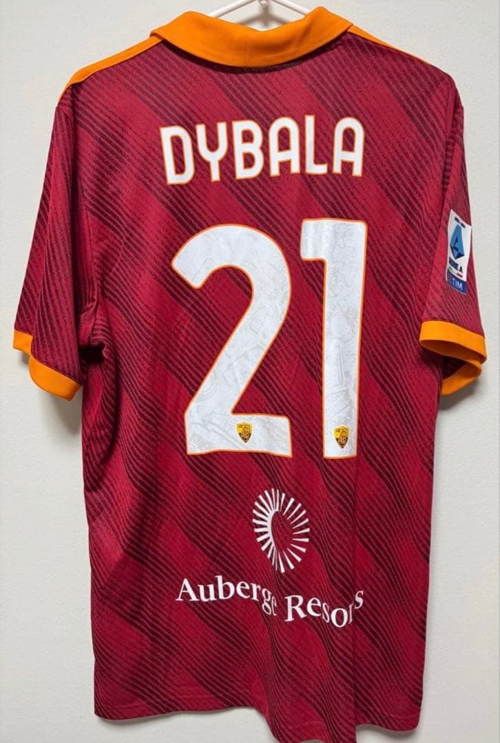 正規品23-24 ASローマ ダービー限定4thユニフォーム ディバラ