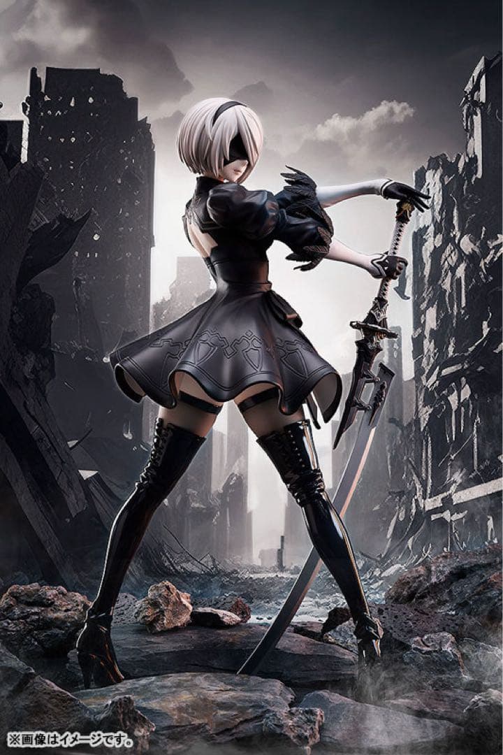NieR Automata Ver1.1a 2B ヨルハ二号B型　1/4スケール